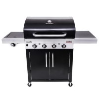 Char-Broil Performance Series 440B - 4 Burner Gas BBQ Grill with Side Burner - Black