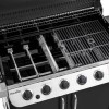 Char-Broil Convective Series 640 B XL - 6 Burner Gas BBQ Grill with Side Burner - Black