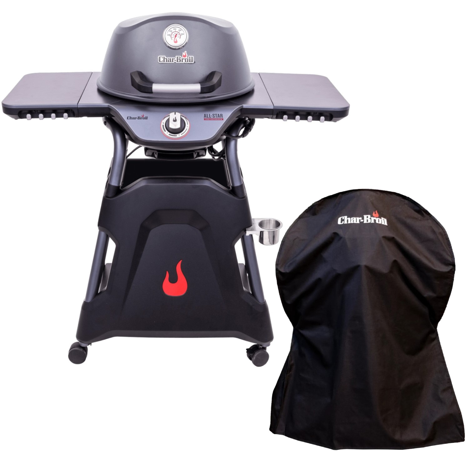 Char Broil All Star 125 Single Burner Gas BBQ Grill with TRU Infrared Technology