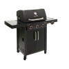 Char-Broil 3 Burner Gas BBQ + 1 Side Burner Barbecue - Professional Black Edition 3500