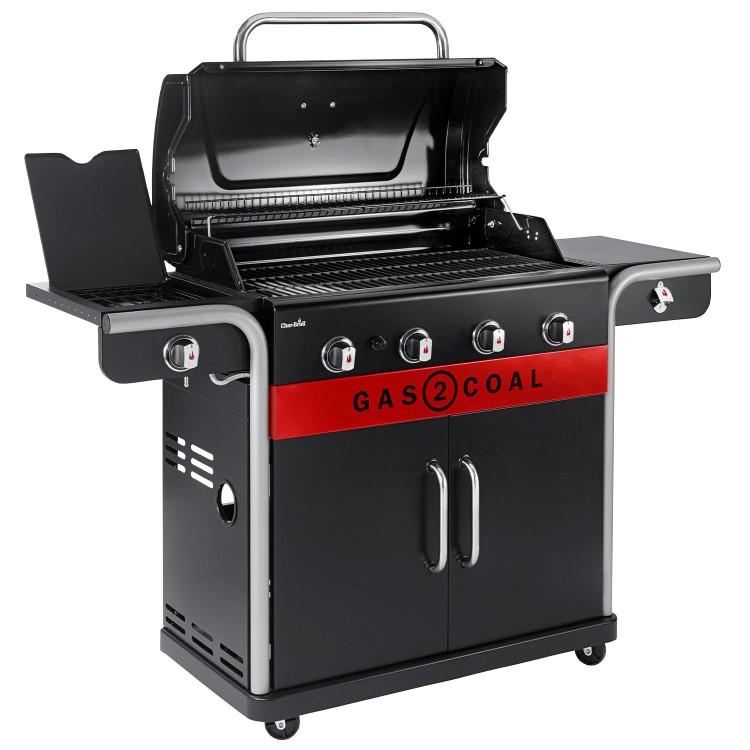 Char-Broil Gas2Coal 2.0 440 - 4 Burner Dual Fuel Gas & Charcoal BBQ Grill