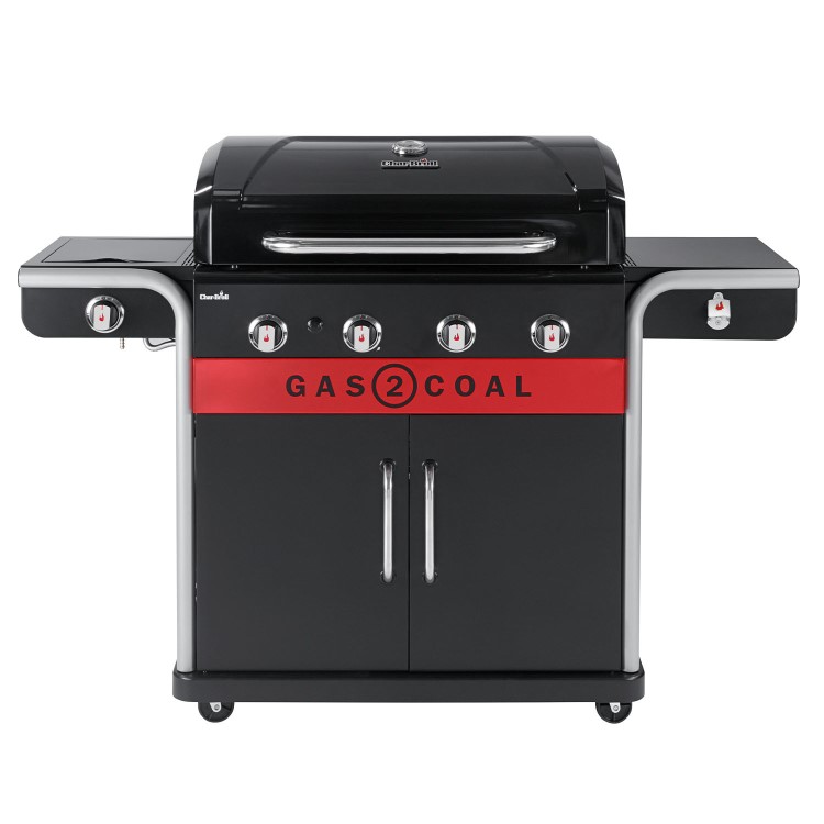 Char-Broil Gas2Coal 2.0 440 - 4 Burner Dual Fuel Gas & Charcoal BBQ Grill