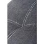 Ariel Pair of Linen Effect Dark Grey Dining Chairs