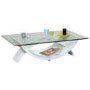 Sciae Smooth 36 Coffee Table in High Gloss White