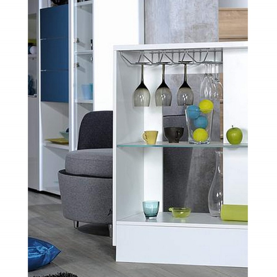 Sciae Smooth 36 Bar Unit in High Gloss White