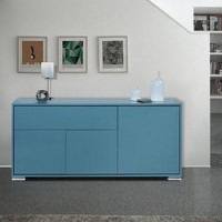 Sciae Nova 34 Sideboard in High Gloss White
