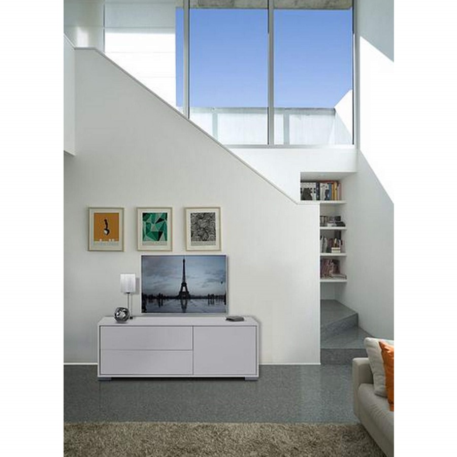 Sciae Nova 34 TV Unit in High Gloss White