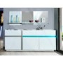 Sciae Cross 36 Sideboard in High Gloss White