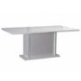Sciae Karma Extending Dining Table in High Gloss White with Lights