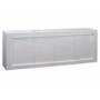 Sciae Karma 4 Door Sideboard in White High Gloss