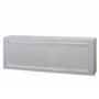 Sciae Karma 4 Door Sideboard in White High Gloss