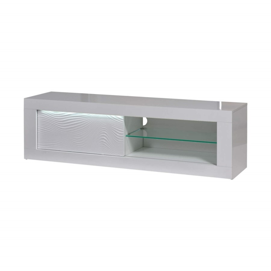 Sciae Karma TV Unit in White High Gloss