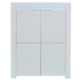 Sciae Galaxy Storage Unit in White High Gloss with RGB Lighting