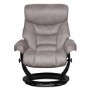 Senator Swivel Recliner and Footstool Grey