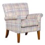 Balmoral Accent Chair in Confetti Spot Fabric