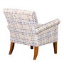 Balmoral Accent Chair in Confetti Spot Fabric