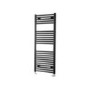 Towelrads Pisa Black Towel Radiator 1200 x 600mm