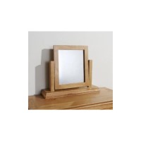 Mountrose Sandringham Dressing Table Mirror In Natural Stain 