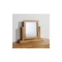 Mountrose Sandringham Dressing Table Mirror In Natural Stain 
