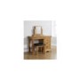 Mountrose Sandringham Dressing Table Mirror In Natural Stain 