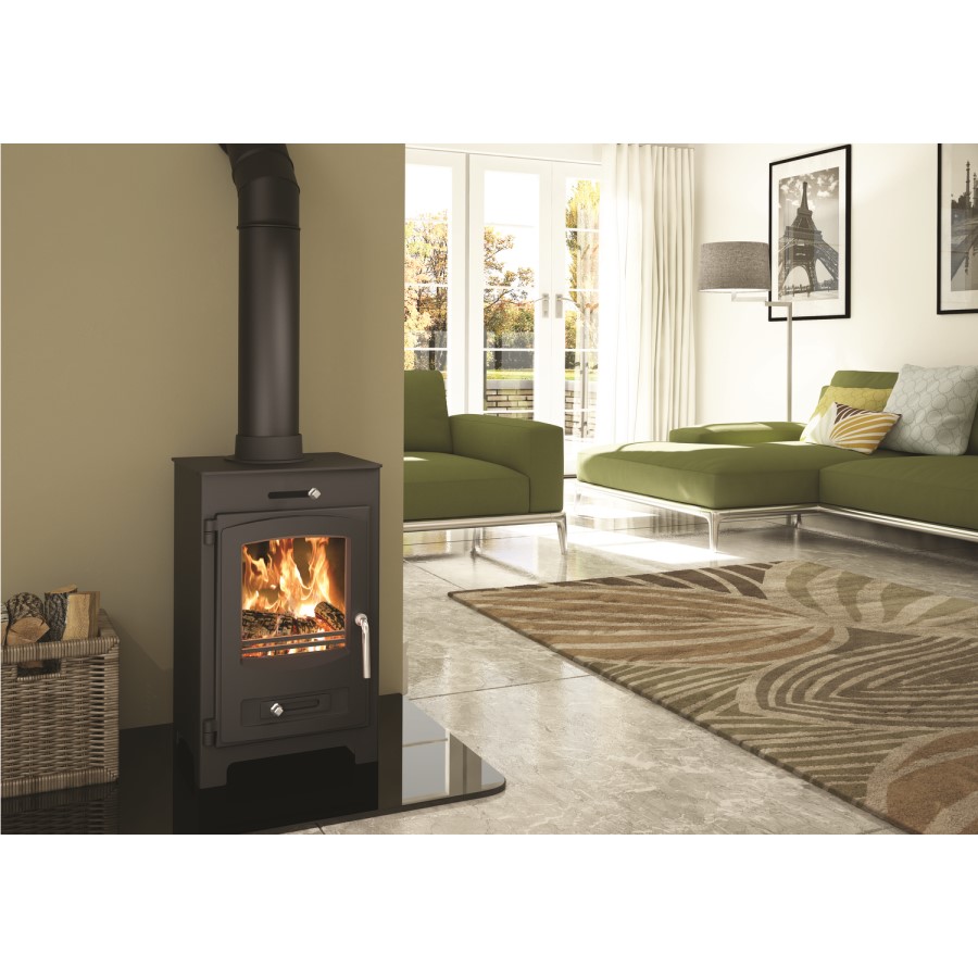 Broseley Hestia Cast Iron Multifuel Wood Burning Stove- Be Modern Range