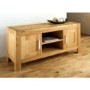 GRADE A1 - Bentley Designs Lyon Oak Large TV Cabinet 