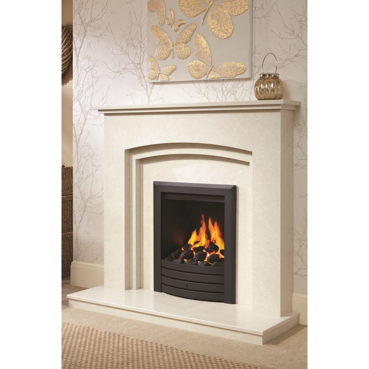 Black Deepline Inset Gas Fire - Be Modern