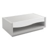 Grey &amp; White Gloss Coffee Table - Scaie