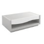Grey & White Gloss Coffee Table - Scaie
