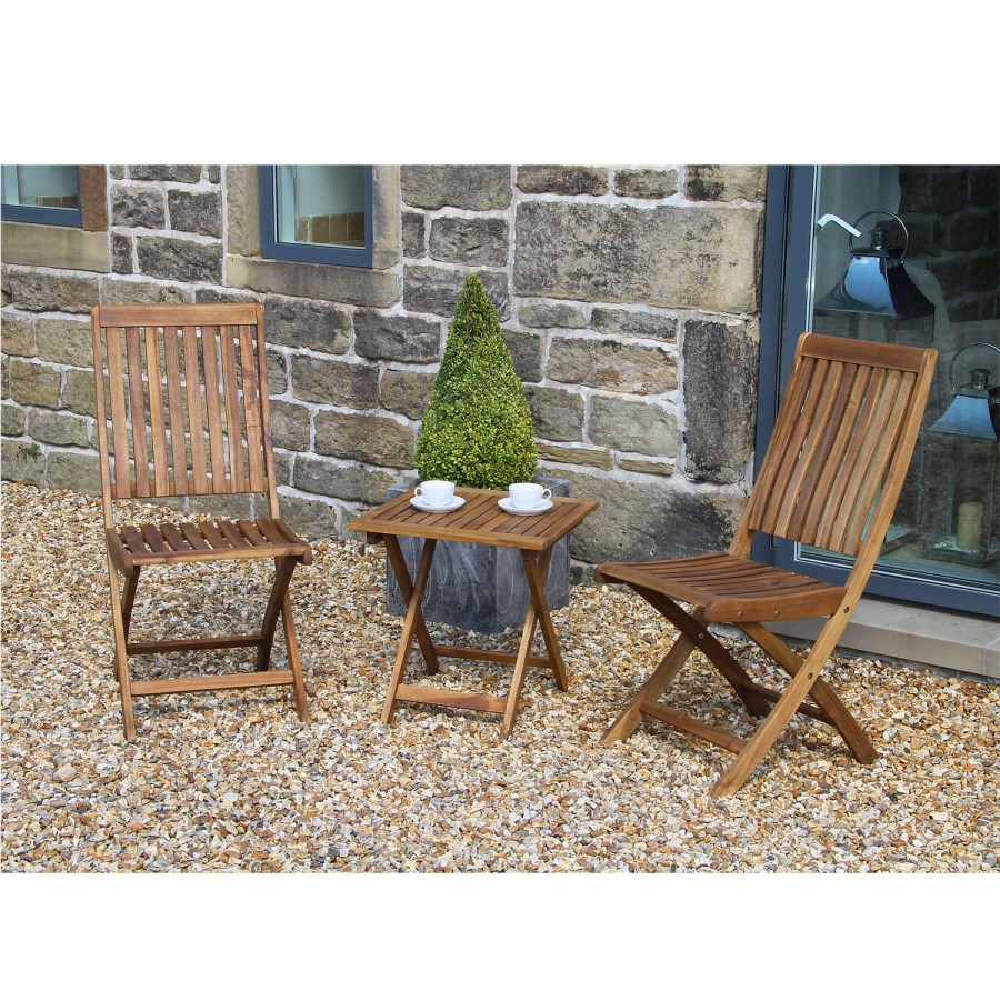 Cambridge Acacia Wood Bistro Set