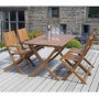 Cambridge Acacia Wood Folding Chair