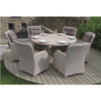 Cambridge Castello Round Outdoor Dining Set