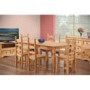 GRADE A1 - Corona Solid Pine Dining Set with 6 Chairs