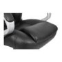 GRADE A1 - Teknik Office Lumbar Executive Massage Leather Chair in Black