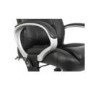GRADE A1 - Teknik Office Lumbar Executive Massage Leather Chair in Black