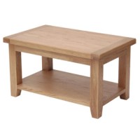 GRADE A1 - Furniture Link Hampshire Oak Small Coffee Table