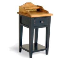 GRADE A1 - Signature North French Chic Small Washstand - antique black