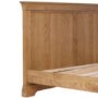GRADE A1 - Loire Oak Farmhouse King Size Bed