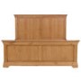 GRADE A1 - Loire Oak Farmhouse King Size Bed