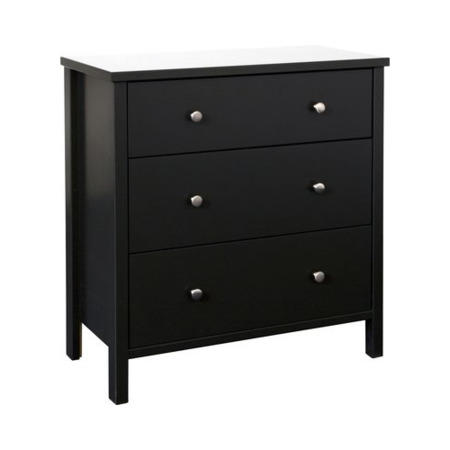 Steens Stockholm 3 Drawer Wide Chest In Coffee