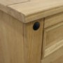 Set of 2 Corona Mexican Bedside Table In Solid Pine 