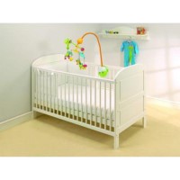 East Coast Angelina Cot Bed in White