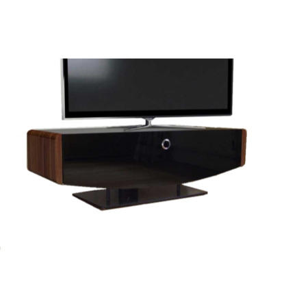 Ex Display - As new but box opened - MDA Designs Orion TV Cabinet in Black Oak & Walnut up to 55 inch