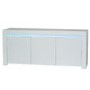 Sciae Galaxy Sideboard in White High Gloss with RGB Lighting