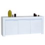 Sciae Galaxy Sideboard in White High Gloss with RGB Lighting