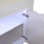 Sciae Galaxy Sideboard in White High Gloss with RGB Lighting
