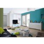 Sciae Galaxy Sideboard in White High Gloss with RGB Lighting