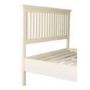 GRADE A2 - Savannah Solid Wood Kingsize Bed Frame in Ivory