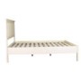 GRADE A2 - Savannah Solid Wood Kingsize Bed Frame in Ivory
