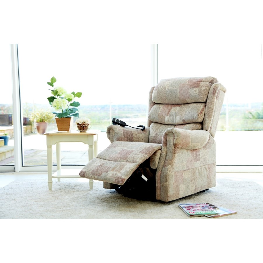 Lincoln Riser Recliner Standard in Autumn Mosaic